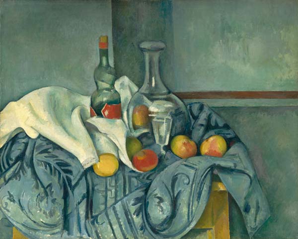 The Peppermint Bottle - Paul Cézanne