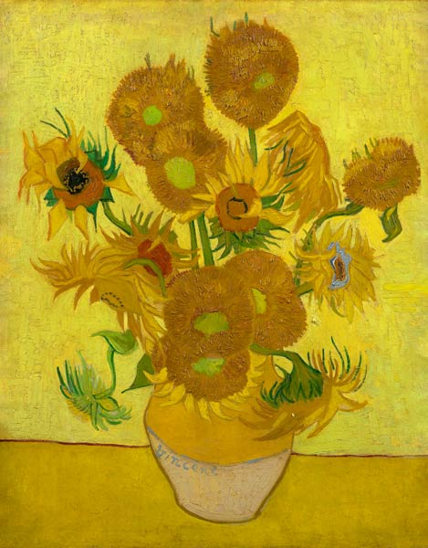 Zonnebloemen II - Van Gogh