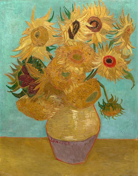 Zonnebloemen I - Van Gogh