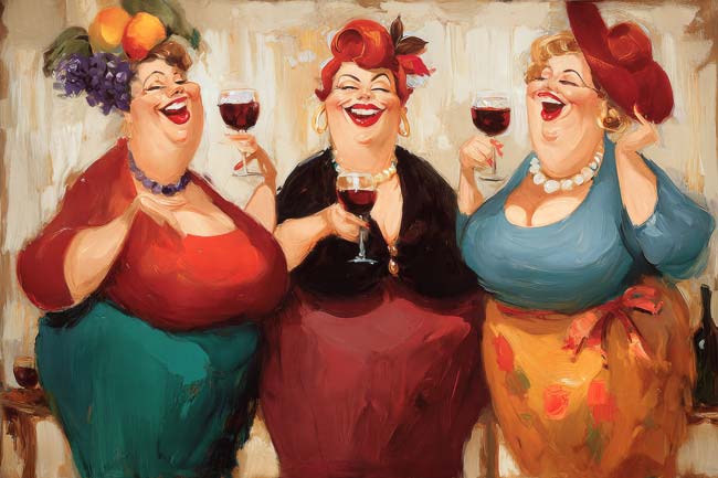 Wijnen met z'n drieën