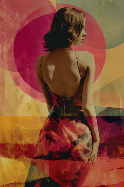 Woman in Abstract
