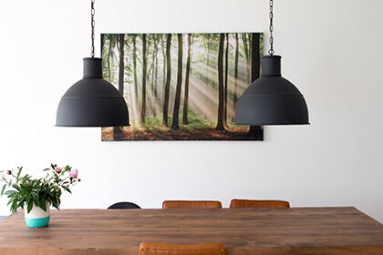 Bos-Bomen print in Art Frame