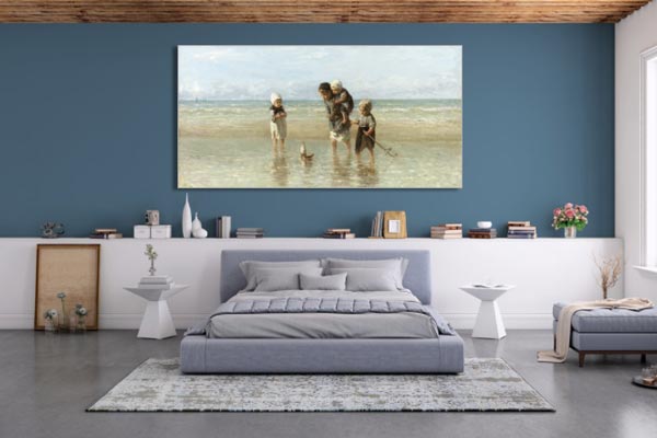 Wanddecoratie voor de slaapkamer: Kinderen der Zee, Israëls